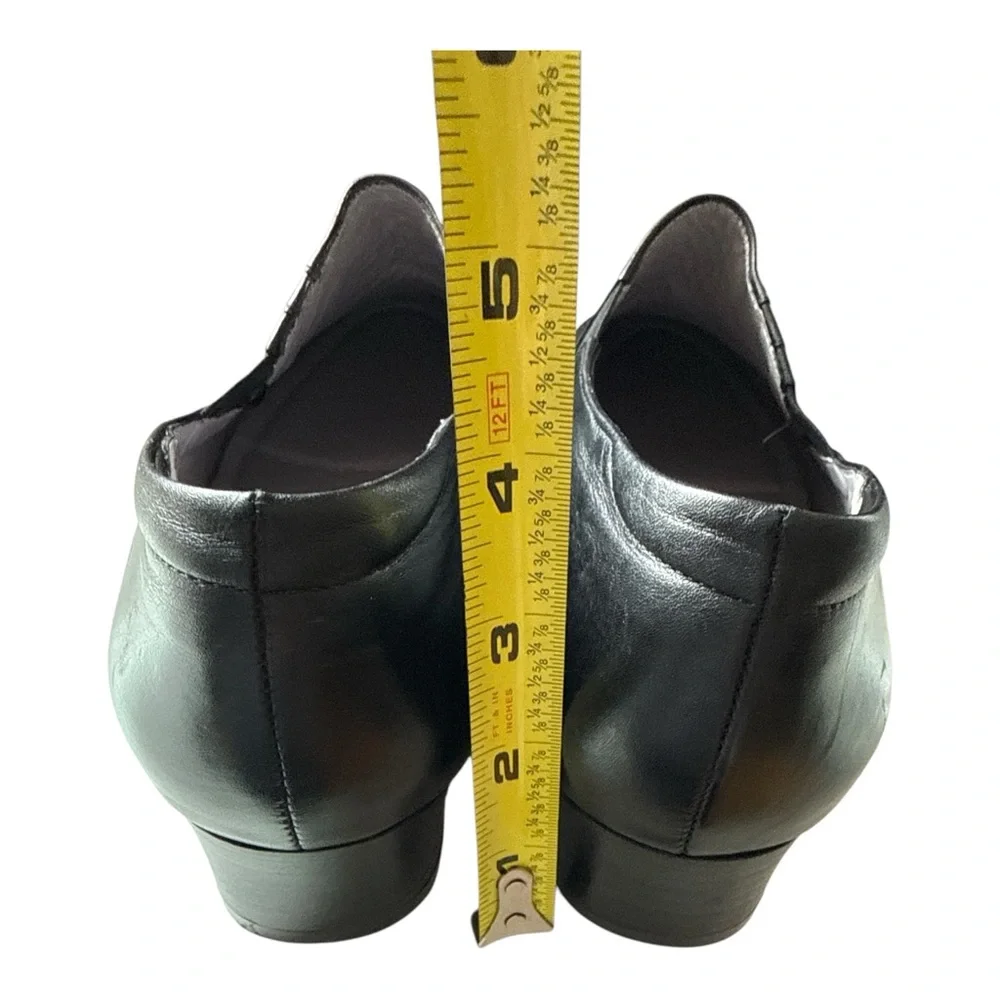 BeautiFeel Women’s‎ Leather Ashley Pumps Block Heels Curvy Seaming EU 41 US 10.5